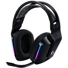 LOGITECH G733 LIGHTSPEED Wireless RGB Gaming Headset - BLACK