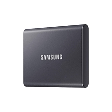 Външен SSD Samsung T7 Titan Grey SSD 1000GB USB-C, Сив