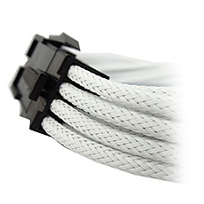 GELID 8pin EPS Power extension cable 30cm individually sleeved UV WHITE, 18 AWG