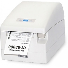 Citizen CT-S2000 Printer; Label, Serial, USB, Ivory White