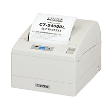 Citizen CT-S4000 Printer; USB, Ivory White