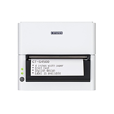 Citizen CT-S4500 Printer; USB, White Case