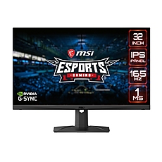 MSI Optix MAG321QR, 31.5", 165Hz, IPS, 1ms, WQHD 2560x1440, G-sync Compatible, HDR 400, Gaming OSD, Mystic Light, KVM, DP 1.2a, HDMI 2.0b, USB Type C (1.2a DP alt, PD 15W) USB HUB, Height Adj. 130 mm, VESA100, HDMI CEC, CONSOLE MODE, 9S6-3DB97A-001