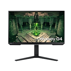 Samsung 27BG400 27" Odyssey G4, IPS, 240 Hz, 1 ms GTG, 1920x1080, 400 cd/m2, 1000:1 Contrast, Eco Saving Plus, Flicker Free, AMD FreeSync Premium, Black Equalizer, DP, 2xHDMI, Headphone Jack, Black