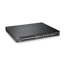 ZyXEL XS3800-28, 28-port 10GbE L2+ Managed Switch Nebula Flex Pro (dual AC,1 year NCC Pro pack license bundled)