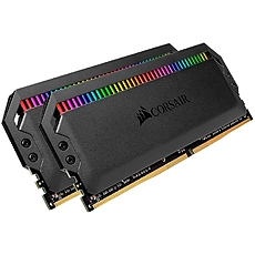 CORSAIR DOMINATOR PLATINUM RGB 16GB (2x8GB) DDR4 DRAM 3200MHz C16 AMD Ryzen Memory Kit