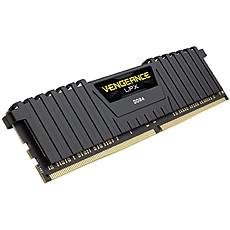 DDR4, 3000MHz 8GB 1 x 288 DIMM, Unbuffered, 16-20-20-38, Vengeance LPX Black Heat spreader, 1.20V, XMP 2.0, Supports 6th Intel® Core™ i5/i7