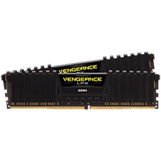 Corsair 16GB (2 x 8GB) DDR4 DRAM 4000MHz C18-22-22-43 Vengeance LPX AMD Ryzen Memory Kit - Black