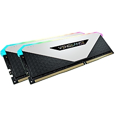 Corsair DDR4, 3600MHz 16GB 2x8GB DIMM, Unbuffered, 18-22-22-42, XMP 2.0, VENGEANCE RGB RT Heatspreader, RGB LED, 1.35V, for AMD Ryzen