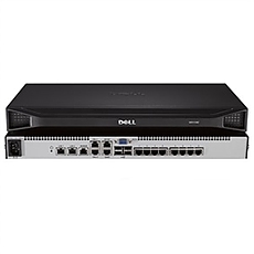 Dell DMPU108e 8-port remote KVM switch with one remote one local user single power supply, DMPU108E