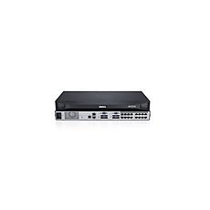 Dell DAV2216-G01 16-port analog upgradeable to digital KVM switch: 2 local users 1 power supply, DAV2216