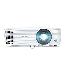 Acer Projector P1357Wi, DLP, WXGA(1280x800), 4800 ANSI Lumens, 20000:1, 1.3x, 3D ready, VGA in/out, 2xHDMI, RCA, Audio in/out, USB type A (5V/1A), Wireless dongle included, Speaker 1x10W, RS232,  Lamp life up to 15000h, Auto Keystone, Bag, 2.4kg, White