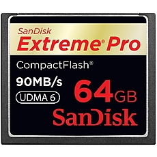 SanDisk Extreme Pro CF 160MB/s 64 GB VPG 65, UDMA 7; EAN: 619659102463