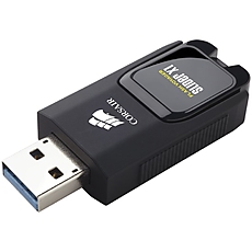 Corsair USB drive Flash Voyager Slider X1 USB 3.0 128GB, Capless Design, Read 130MBs, Plug and Play, EAN:0843591057004