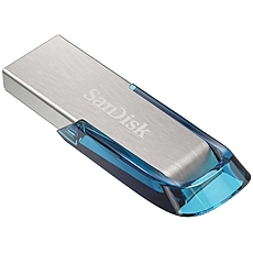 SanDisk Ultra Flair USB 3.0 64GB - NEW Tropical Blue Color; EAN: 619659163051