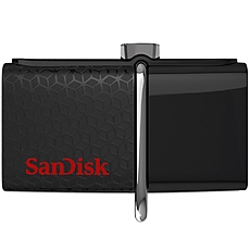 SanDisk Ultra Android Dual USB Drive 32GB Black; EAN: 619659143497