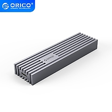 Orico външна кутия за диск Storage - Case - M.2 NVMe M-key 10 Gbps Aluminum Heatsink Gray - FV35C3-G2-GY