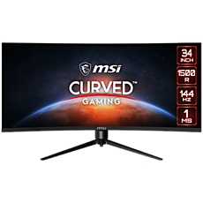 MSI GAMING Monitor OPTIX MAG342CQR 34", VA Curved 1500R, UWQHD 3440x1440@144Hz, Adaptive Sync, 1ms(MPRT), 2xHDMI 2.0, 1xDP 1.4, 1xAudio, Mystic Light