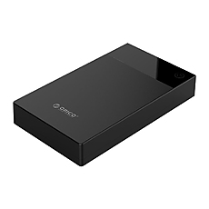 Orico кутия за диск Storage - Case - 3.5 inch, USB3.0, Built-in Power adapter, UASP, black - 3599U3