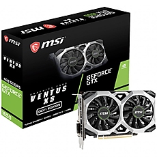 MSI Video card NVidia GeForce GTX 1650 VENTUS XS 4G OCV1 (4GB GDDR5/128bit, PCI-E x16 3.0, DP, HDMI, DVI-D?PCI Express x16 3.0)