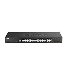 D-Link 24-port Gigabit Managed Switch plus 4 Combo 1000BaseT/SFP