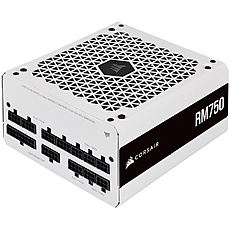 Corsair PSU 750W RM750 80+ Gold Fully-Modular white