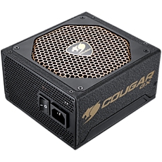 COUGAR GX1050, 1050W, 80 Plus Gold, Ultra-quiet & Temperature-controlled 140mm Fan, Full Protections with SCP, OCP, OVP, UVP, OPP