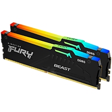 KINGSTON DRAM 32GB 6000MT/s DDR5 CLXX DIMM (Kit of 2) FURY Beast RGB EAN: 740617330731