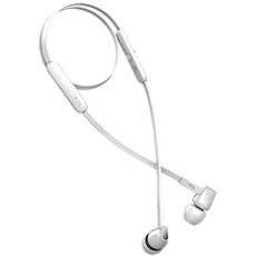 TCL In-ear Bluetooth Headset, Strong Bass, Frequency of response: 10-22K, Sensitivity: 107 dB, Driver Size: 8.6mm, Impedence: 16 Ohm, Acoustic system: closed, Max power input: 20mW, Connectivity type: Bluetooth only (BT 5.0), Color Ash White