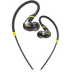 TCL In-ear Wired Sport Headset, IPX4, Frequency of response: 10-22K, Sensitivity: 100 dB, Driver Size: 8.6mm, Impedence: 16 Ohm, Acoustic system: closed, Max power input: 20mW, Connectivity type: 3.5mm jack, Color Monza Black