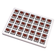 Суичове за механична клавиатура Keychron Gateron Low Profile Brown Switch Set 35 броя