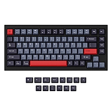 Капачки за механична клавиатура Keychron Dolch Red 96-Keycap Set PBT Dye-Sub US Layout