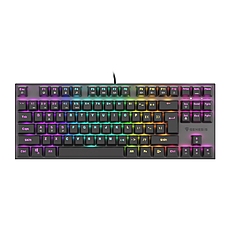 Genesis Mechanical Gaming Keyboard Thor 303 TKL RGB Backlight Red Switch US Layout Black