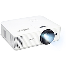 Acer Projector H5386BDi, DLP, WXGA (1280 x 720), 5000 ANSI Lumens, 20000:1, 3D, Wireless dongle included, HDMI, VGA, RS-232, Audio in, RCA, Wifi, Speaker 3W, Bag, 2.75kg, White