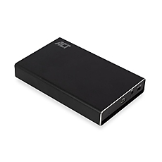 Чекмедже за твърд диск ACT AC1220, 2.5&quot;, SATA, USB-C 3.2 Gen2 (USB 3.1), Черен