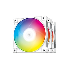 DeepCool Комплект вентилатори Fan Pack 3-in-1 - FC120 White, Addressable RGB