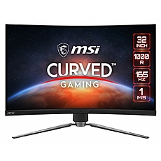 MSI MPG ARTYMIS 323CQR, 31.5", Curve 1000R, VA, 2560x1440 (WQHD), 16:9, FreeSync Premium, 165HZ, 1ms, 36M