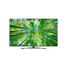 LG 60UQ81003LB, 60" 4K IPS UltraHD TV 3840 x 2160, DVB-T2/C/S2, webOS Smart TV, ThinQ AI, Quad Core Processor 4K, WiFi 802.11ac, HDR10, HLG,  ALLM / HGiG, AI Sound, Voice Controll, Wi-Di, Miracast / AirPlay 2,  HDMI, CI, LAN, USB, Bluetooth, Crescent S