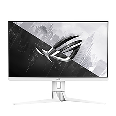 Монитор ASUS ROG Strix XG27AQ-W, HDR, 27", WQHD (2560 x 1440), Fast IPS, Overclockable 170Hz, 1ms (GTG), Бял