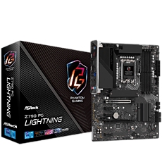 ASROCK MB Desktop Z790 PG Lightning/D4 (S1700, 4x DDR5, 1x PCIe 4.0 x16, 1x PCIe 5.0 x16, 3x PCIe 3.0 x1, 4x Hyper M.2, 4x SATA3 6.0Gb/s, RAID 0,1,5,10, 2x USB-C, 10x USB 3.2, 3x USB 2.0, 1x RJ-45 2.5GB, 1x HDMI, ATX