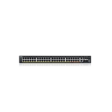 ZyXEL XGS2220-54FP, L3 Access Switch, 960W PoE, 40xPoE+/10xPoE++, 48x1G RJ45 2x10mG RJ45, 4x10G SFP+ Uplink, incl. 1 yr NebulaFlex Pro