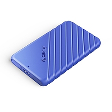 Orico кутия за диск Storage - Case - 2.5 inch USB3.0 BLUE - 25PW1-U3-BL