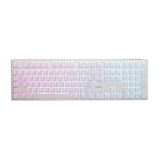 Геймърскa механична клавиатура Ducky One 3 Pure White Full Size Hotswap Cherry MX Black, RGB, PBT Keycaps