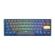 Геймърска механична клавиатура Ducky One 3 DayBreak 60% Hotswap Cherry MX Silver RGB, PBT Keycaps