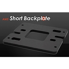 Монтажна рамка Thermal Grizzly AM5 Short Backplate, Алуминий, Черен