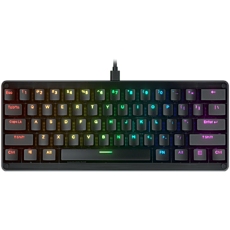 Cougar PURI MINI RGB, Gaming Keyboard, PBT Doubleshot Keycaps, GATERON Mechanical switches, N-Key Rollover, 14 Backlight Effects, Magnetic Protective Cover, Dimensions: 295 x 121 x 38.4