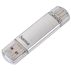 HAMA Флаш памет &quot;C-Laeta&quot; Тип USB-C 128 GB USB 3.1/USB 3.0, 40Mb/s,