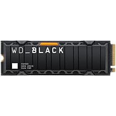 SSD WD Black SN850X HeatSink 1TB M.2 2280 PCIe Gen4 x4 NVMe, Read/Write: 7300/6300 MBps, IOPS 800K/1100K, TBW: 600