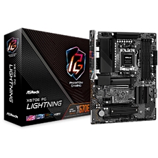 ASROCK MB Desktop X670E PG Lightning, AM5, 4x DDR5, 1x PCIe 5.0 x16, 2x PCIe 4.0 x16, 1x PCIe 4.0 x1, 4x SATA3, 1x Hyper M.2 (PCIe Gen4x4), 1x Blazing M.2(PCIe Gen5x4), 1x Ultra M.2, 7.1 CH HD Audio, 1x HDMI, 1x DisplayPort, 2.5G LAN,