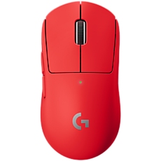 LOGITECH PRO X SUPERLIGHT Wireless Gaming Mouse - RED - 2.4GHZ- EER2-933 - #933